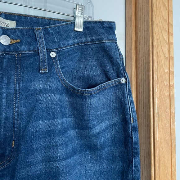 Madewell Curvy Perfect Vintage Straight Jean in Mayfield Wash Size 14W - Picture 3 of 13